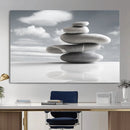 Zen Stone Wall Art Canvas Print, Balanced Rock Stack Framed by MyGreatCanvas | Canvas Wall Art Prints | Photo Prints & Wall Decor