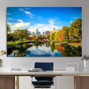 Charlotte Skyline Canvas Wall Art Print – North Carolina Cityscape Photography Print by MyGreatCanvas | Canvas Wall Art Prints | Photo Prints & Wall Decor