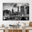 Black and White Atlanta Wall Art Canvas Print by MyGreatCanvas | Canvas Wall Art Prints | Photo Prints & Wall Decor