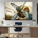 Vintage Airplane Canvas Print by MyGreatCanvas | Canvas Wall Art Prints | Photo Prints & Wall Decor