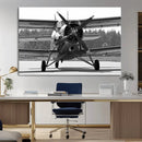 Wall Art Old War Plane Canvas Print by MyGreatCanvas | Canvas Wall Art Prints | Photo Prints & Wall Decor