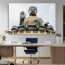 Buddha Statue Wall Art Canvas Print