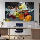 Kithen Vegetables World Wall Art Canvas Print