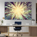 Tree and Sunshine Canvas Print