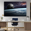 Space and Planet Canvas Print by MyGreatCanvas | Canvas Wall Art Prints | Photo Prints & Wall Decor