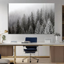 Big Foggy Forest and Misty Trees Forest Wall Art Canvas by MyGreatCanvas | Canvas Wall Art Prints | Photo Prints & Wall Decor