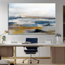Abstract Landscape Wall Art Canvas | 3 Panel Modern Blue, by MyGreatCanvas | Canvas Wall Art Prints | Photo Prints & Wall Decor