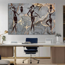 Abstract African Womens Art Canvas Print by MyGreatCanvas | Canvas Wall Art Prints | Photo Prints & Wall Decor