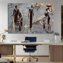 African American Wall Art – Elegant African Women Canvas