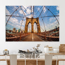 Brooklyn Bridge Manhattan Wall Art Canvas Print by MyGreatCanvas | Canvas Wall Art Prints | Photo Prints & Wall Decor