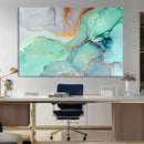 Colorful Marble Fluid Effect Canvas Wall Art Print by MyGreatCanvas | Canvas Wall Art Prints | Photo Prints & Wall Decor