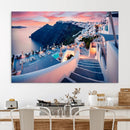 Greece Santorini Wall Art Landscape Canvas Print