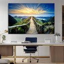Mountain Landscape Wall Art Canvas Print
