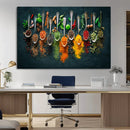 Colorful Spices Canvas Wall Art – Vibrant Kitchen Decor by MyGreatCanvas | Canvas Wall Art Prints | Photo Prints & Wall Decor