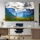 Yosemite Park Half Dome 3 Panel Canvas Print | Large Giclée by MyGreatCanvas | Canvas Wall Art Prints | Photo Prints & Wall Decor