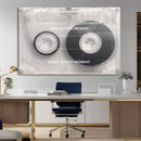 Vintage Cassette Tape Canvas Wall Art - Inspirational 'Life by MyGreatCanvas | Canvas Wall Art Prints | Photo Prints & Wall Decor