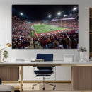 Mississippi State Bulldogs Stadium Wall Art Canvas Print –