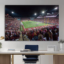 Washington-Grizzly Stadium Canvas Print, American Football