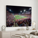 Washington-Grizzly Stadium Canvas Print, American Football