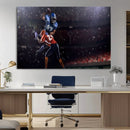 American Football Wall Art Canvas Print, Stadium Sport Wall