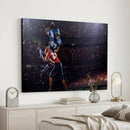 American Football Wall Art Canvas Print, Stadium Sport Wall