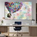 Up Pixar Poster, Look Up Pixar Wall Art, Up Pixar Canvas,