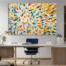 Colorful Fish Wall Art Print – Abstract Ocean-Inspired Wall