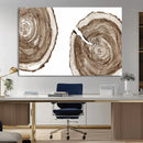 Wood Tree Ring Wall Art Canvas Prints, Tree Rings –