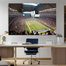Dallas Cowboys Football Team Print - Arlington AT&T Stadium by MyGreatCanvas | Canvas Wall Art Prints | Photo Prints & Wall Decor