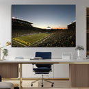 Oregon Ducks Football Team Print - Eugene Autzen Stadium