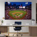 St. Louis Cardinals Baseball Team Print - Busch Stadium Wall by MyGreatCanvas | Canvas Wall Art Prints | Photo Prints & Wall Decor