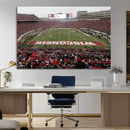 Wisconsin Badgers Team Print Canvas - Madison Camp Randall