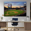 Citizens Bank Park Philadelphia Phillies Wall Art Canvas |