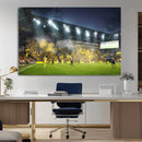 Columbus Crew Stadium Match Triple Canvas Wall Art - Dynamic