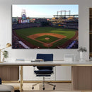 Colorado Rockies Coors Field Wall Art Canvas Print - MLB