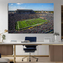 Notre Dame Fighting Irish Football Team Print - Notre Dame by MyGreatCanvas | Canvas Wall Art Prints | Photo Prints & Wall Decor