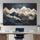 Wood Mountain Wall Art | Mountain Canvas Print Wood Decor | by MyGreatCanvas | Canvas Wall Art Prints | Photo Prints & Wall Decor