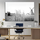 Vintage Farmhouse Black and White Triptych Wall Art – Giclee