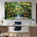Serene Tree Tunnel Wall Art Canvas Print – Pathway Under by MyGreatCanvas | Canvas Wall Art Prints | Photo Prints & Wall Decor