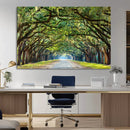 Wormsloe State Plantation Driveway Wall Art Canvas Print by MyGreatCanvas | Canvas Wall Art Prints | Photo Prints & Wall Decor