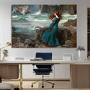 Miranda by the Shore Wall Art Canvas Print – Tempest Scene by MyGreatCanvas | Canvas Wall Art Prints | Photo Prints & Wall Decor