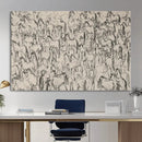 Abstract Horse Sketch Wall Art | Ready to Hang and Framed |
