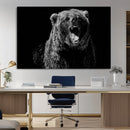 Bear Canvas Print | Wildlife Wall Art for Cabin Decor |