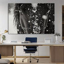 Winter Horse Snow Wall Art Canvas Print