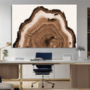Rustic Wood Rings Wall Art | Nature-Inspired Tree Ring