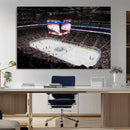 Rogers Place Edmonton Oilers Ice Hockey Stadium Wall Art,