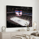 Rogers Place Edmonton Oilers Ice Hockey Stadium Wall Art,