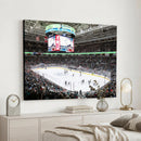 Sharks Arena Blackhawks Sharks Ice Hockey Stadium Wall Art