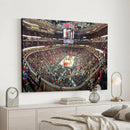 United Center Chicago Bulls Stadium Wall Art Canvas Print