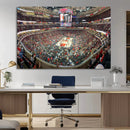 United Center Chicago Bulls Stadium Wall Art Canvas Print
